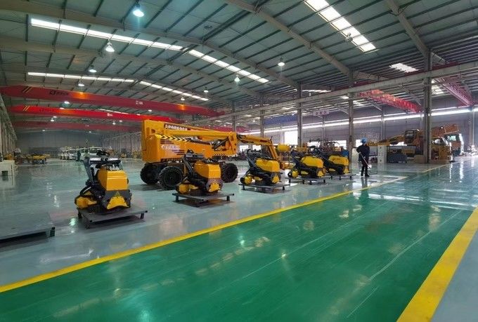 Shandong Zhongju Intelligent Equipment Co., Ltd. línea de producción del fabricante